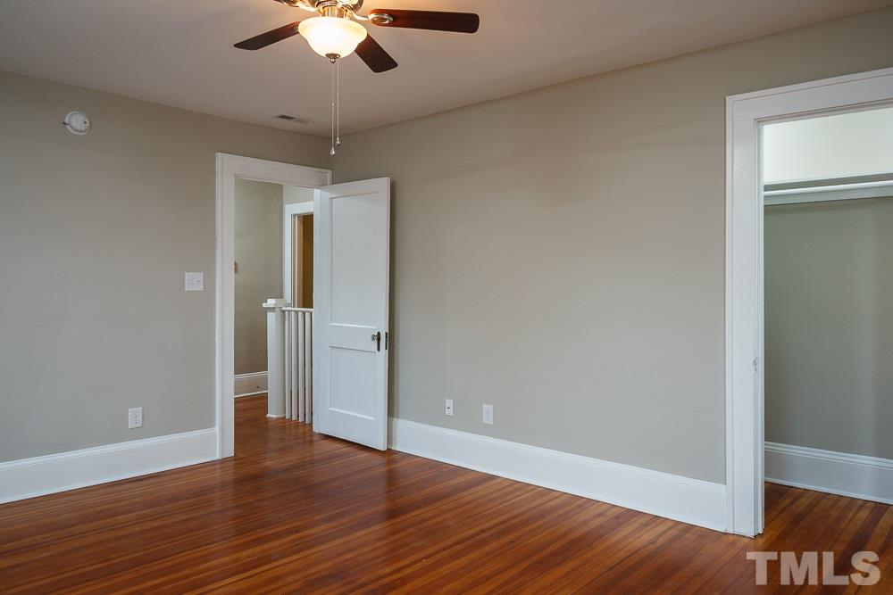 605 North East Street Raleigh, NC 27604 - Photo 19 of 25 wooden floor in an empty room with a window