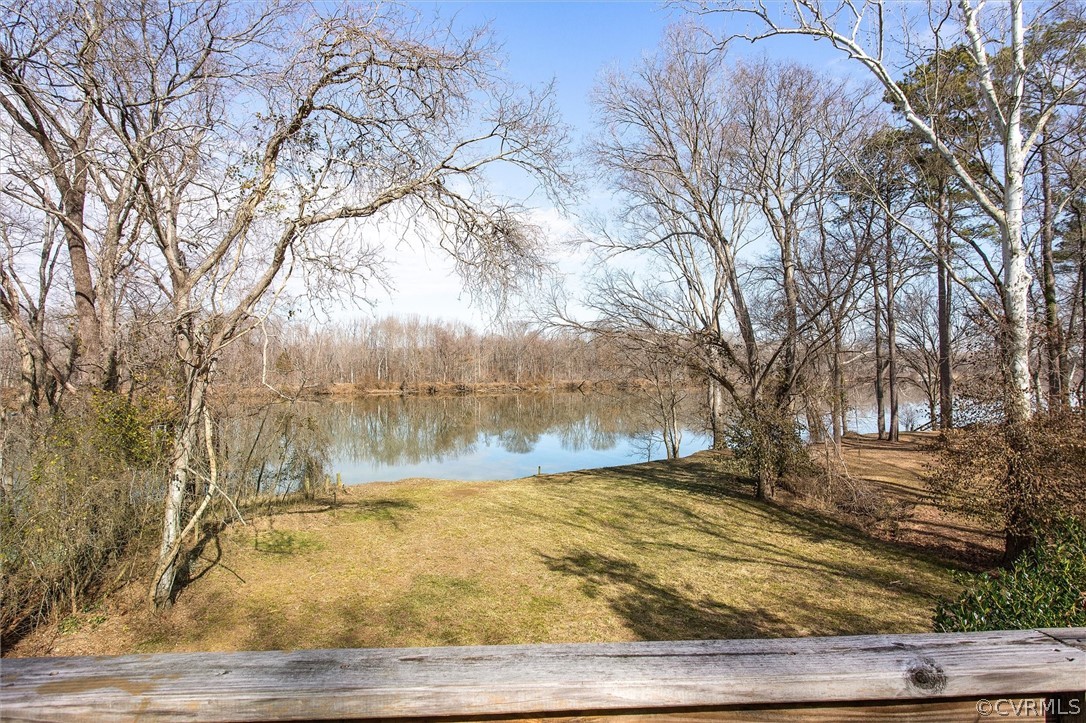 4221 Old Gun Road East Midlothian, VA 23113 - Photo 42 of 44 a view of lake view with tree