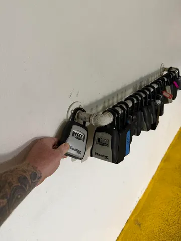 a bed in a bedroom with a bed