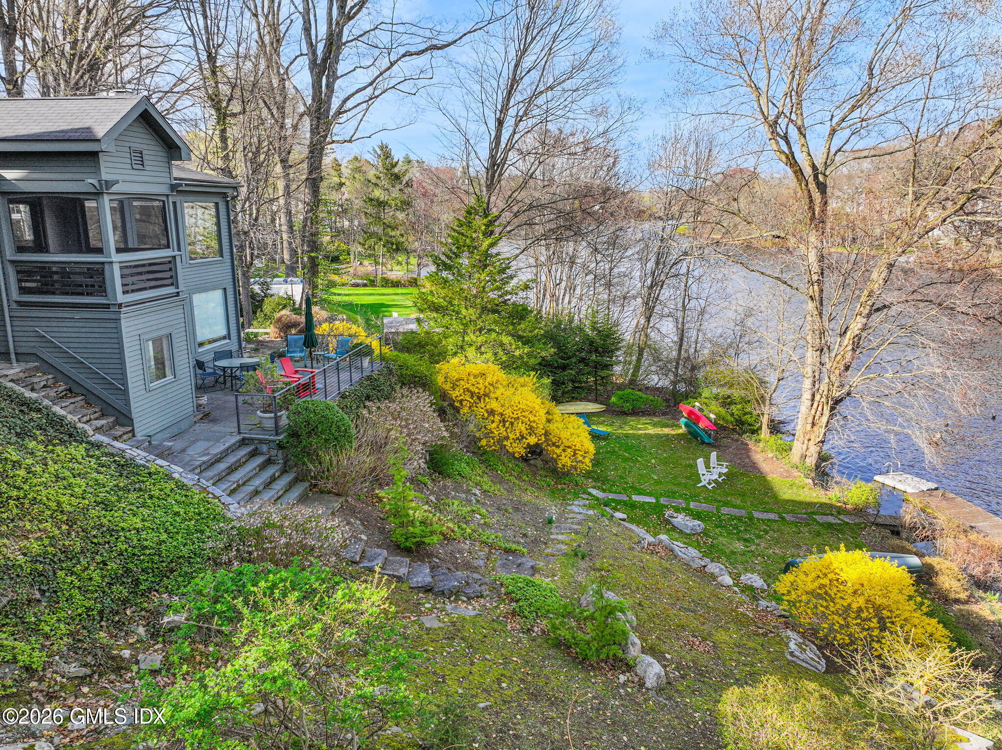 185 Valley Road Cos Cob, CT 06807 - Photo 35 of 38 a view of a park with large trees