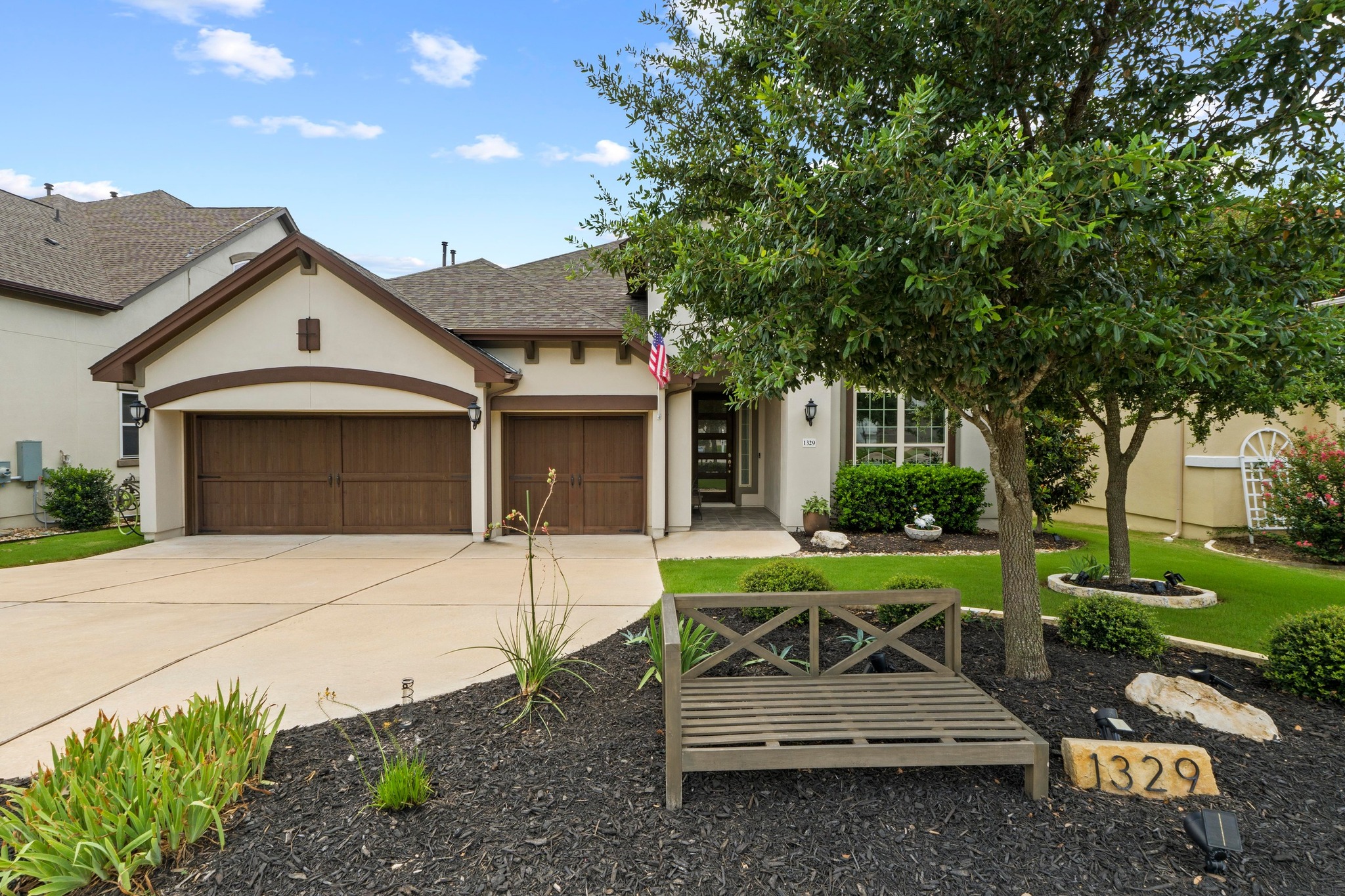 1329 Siena Sunset Road Leander, TX 78641 - Photo 2 of 33 Charming homestead with northeast facing orientation.
