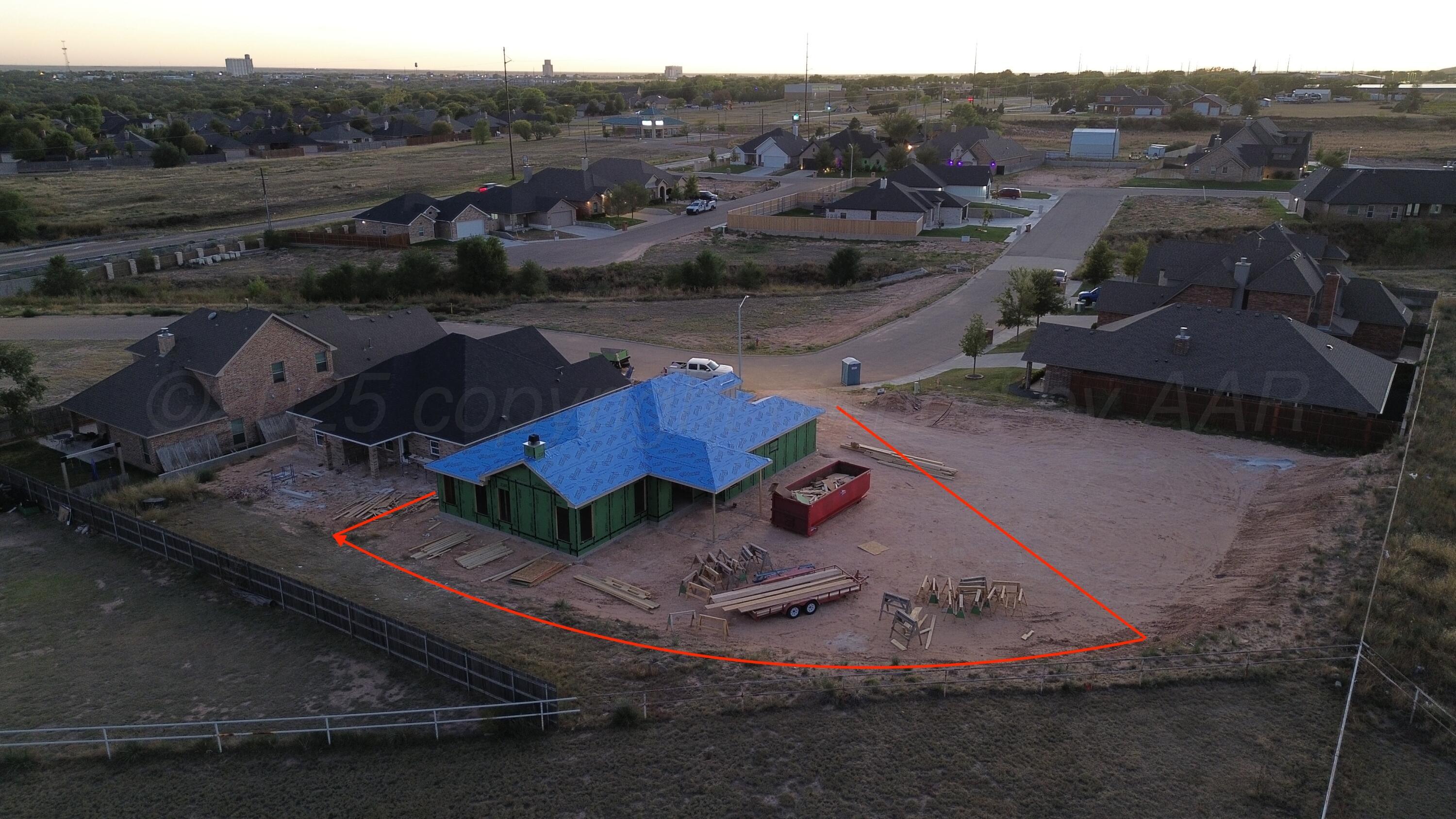 8 Gagestone Drive Canyon, TX 79015 - Photo 10 of 11 an aerial view of residential houses with outdoor space