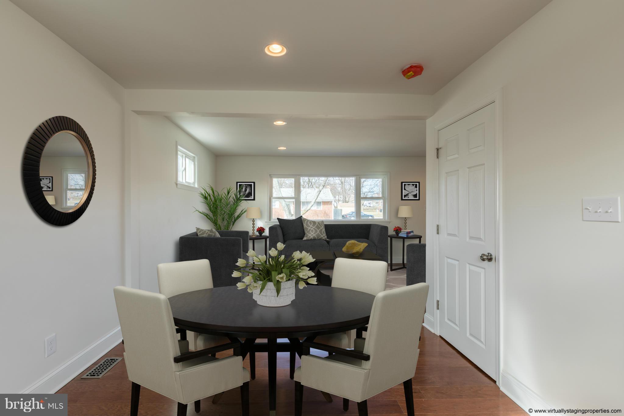 2821 Greenlawn Road Baltimore, MD 21207 - Photo 7 of 28 Dining Room/Living Room