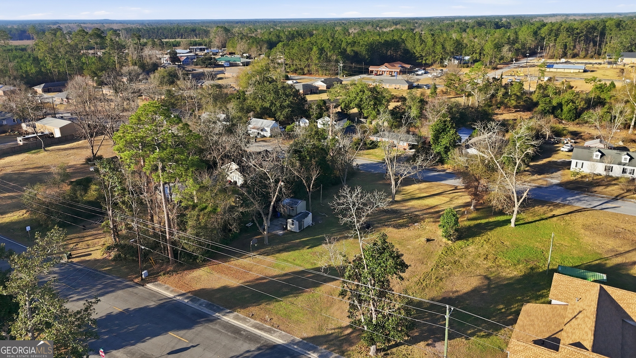 273 South Main Street Pembroke, GA 31321 - Photo 6 of 22 a view of a lake with houses