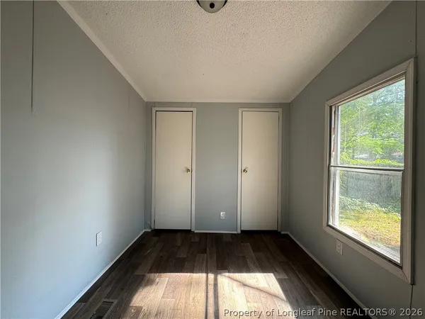 a view of a room with window