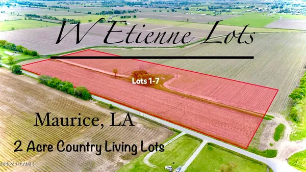 $99,500 | Tbd Lot 6 West Etienne Road, Maurice, LA 70555