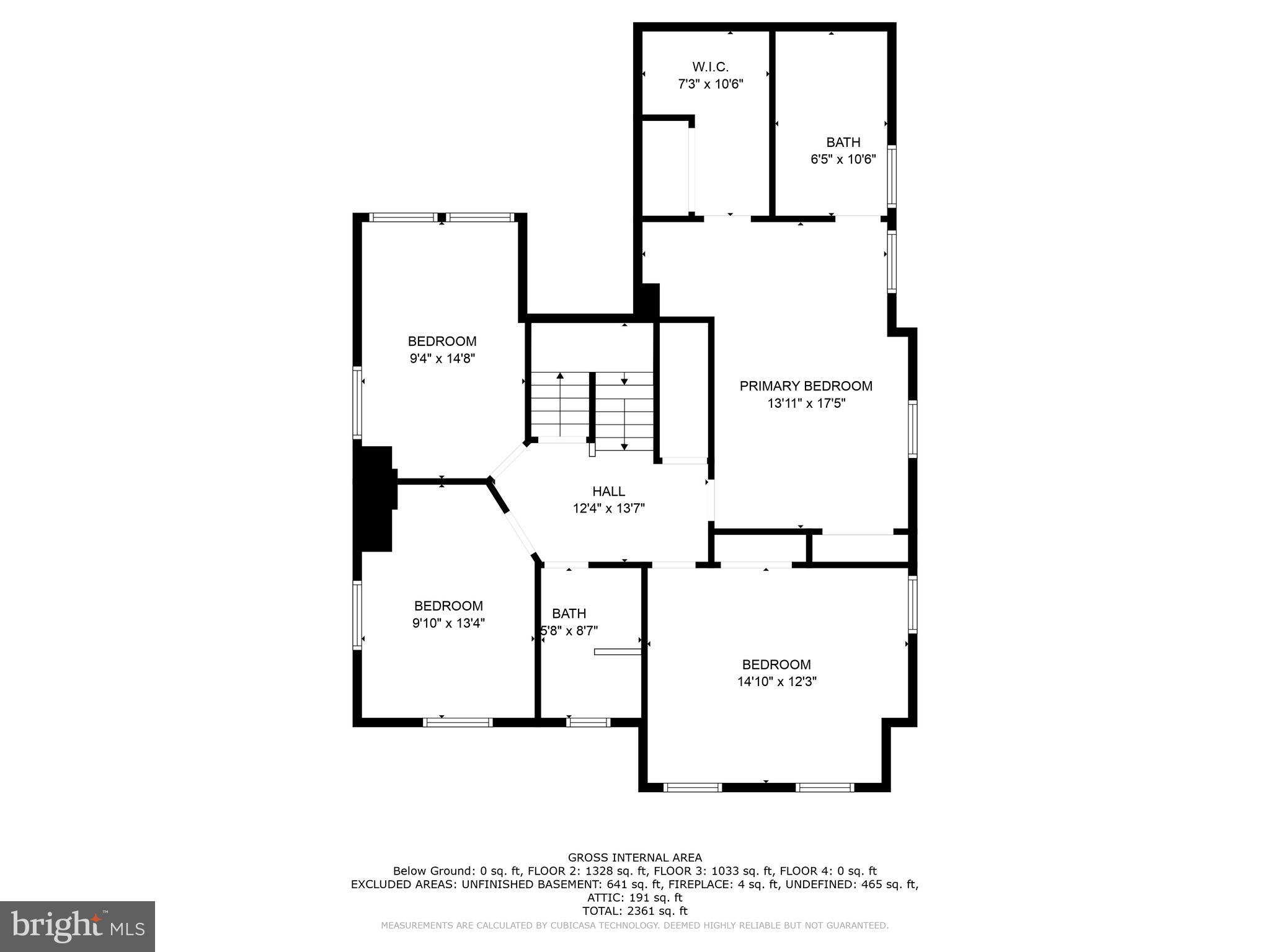 304 Bewley Road Havertown, PA 19083 - Photo 39 of 41 SECOND FLOOR PLAN