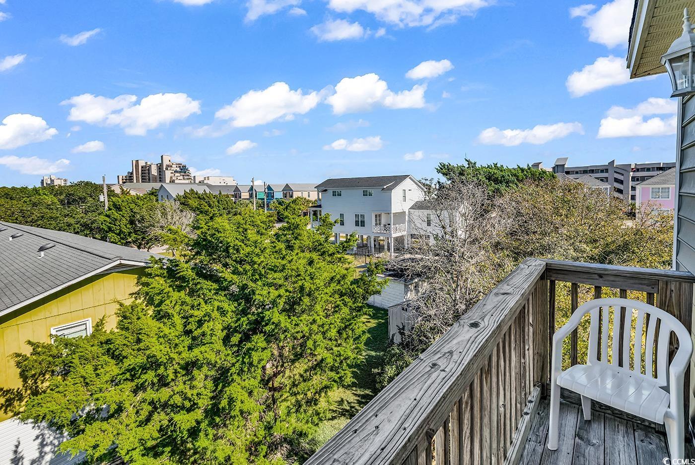 124 B Vista Drive Murrells Inlet, SC 29576 - Photo 21 of 38 Balcony featuring view of wooded area