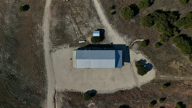 a view of a lake with a mountain in the background