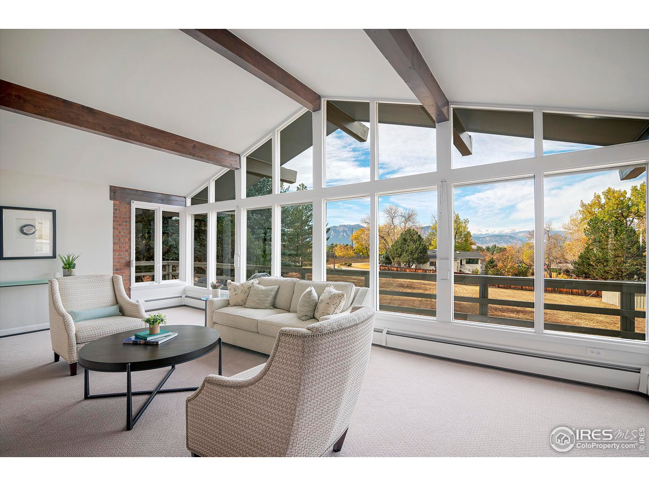 19 Ridge Road Boulder, CO 80303 - Photo 7 of 40 a living room with furniture and a large window