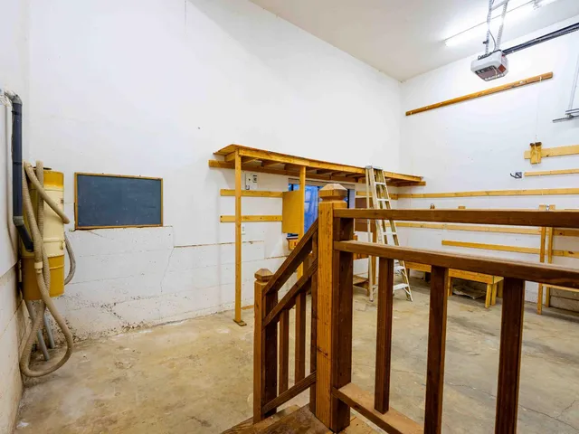 a view of an indoor swimming pool