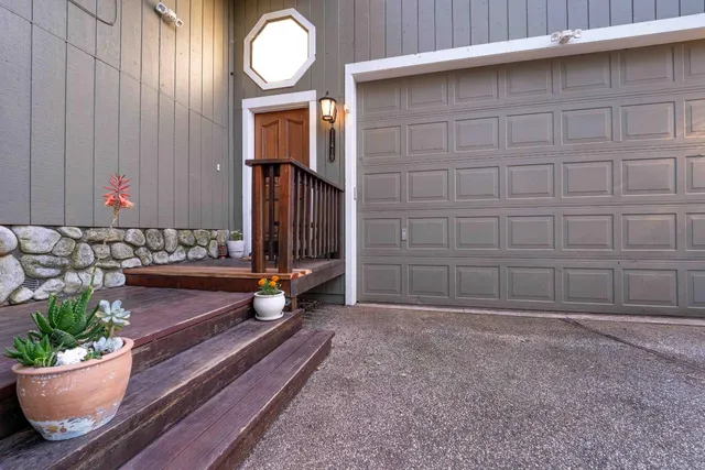 a view of road with trees