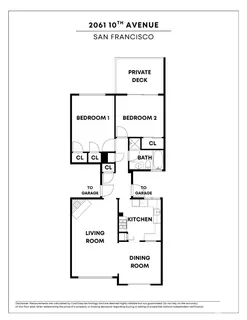 $1,195,000 | 2061 10th Avenue, San Francisco, CA 94116