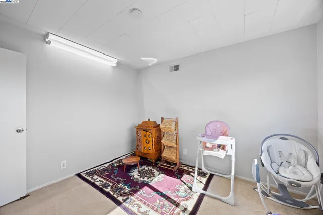 a yoga studio with an outdoor space