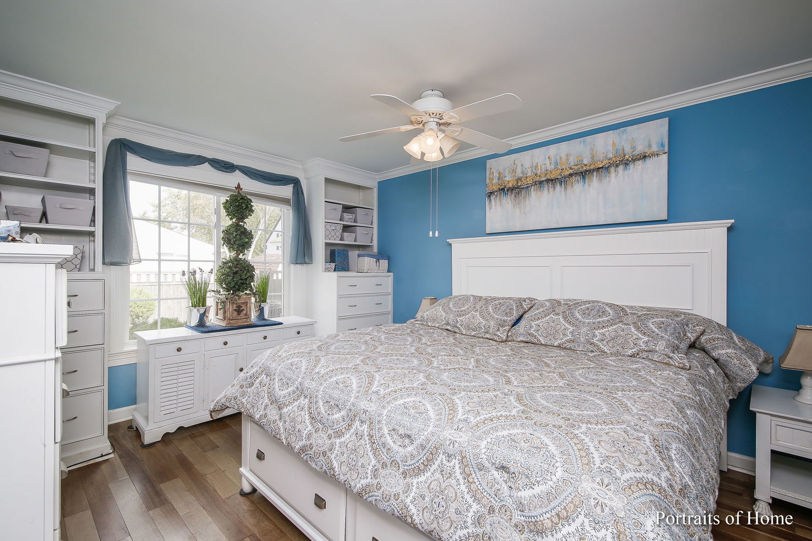 6 Shermead Road Montgomery, IL 60538 - Photo 11 of 25 a bedroom with a large bed and a window