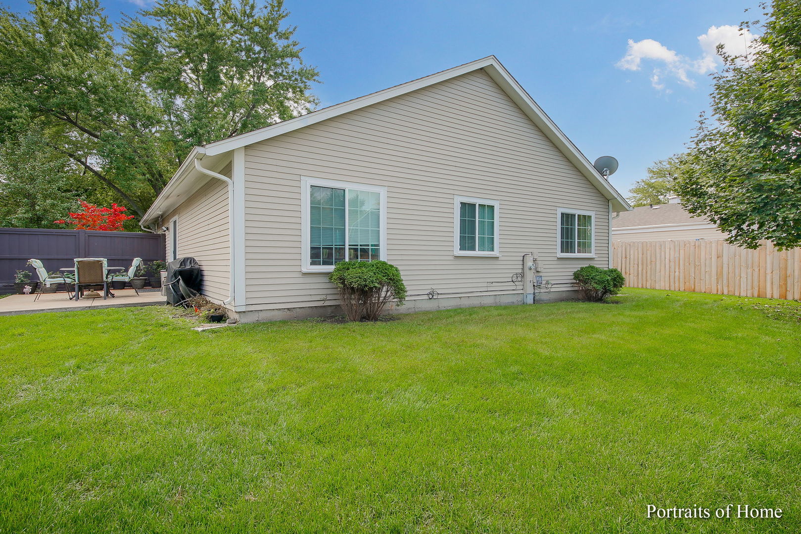 6 Shermead Road Montgomery, IL 60538 - Photo 12 of 25 a view of a backyard with a garden