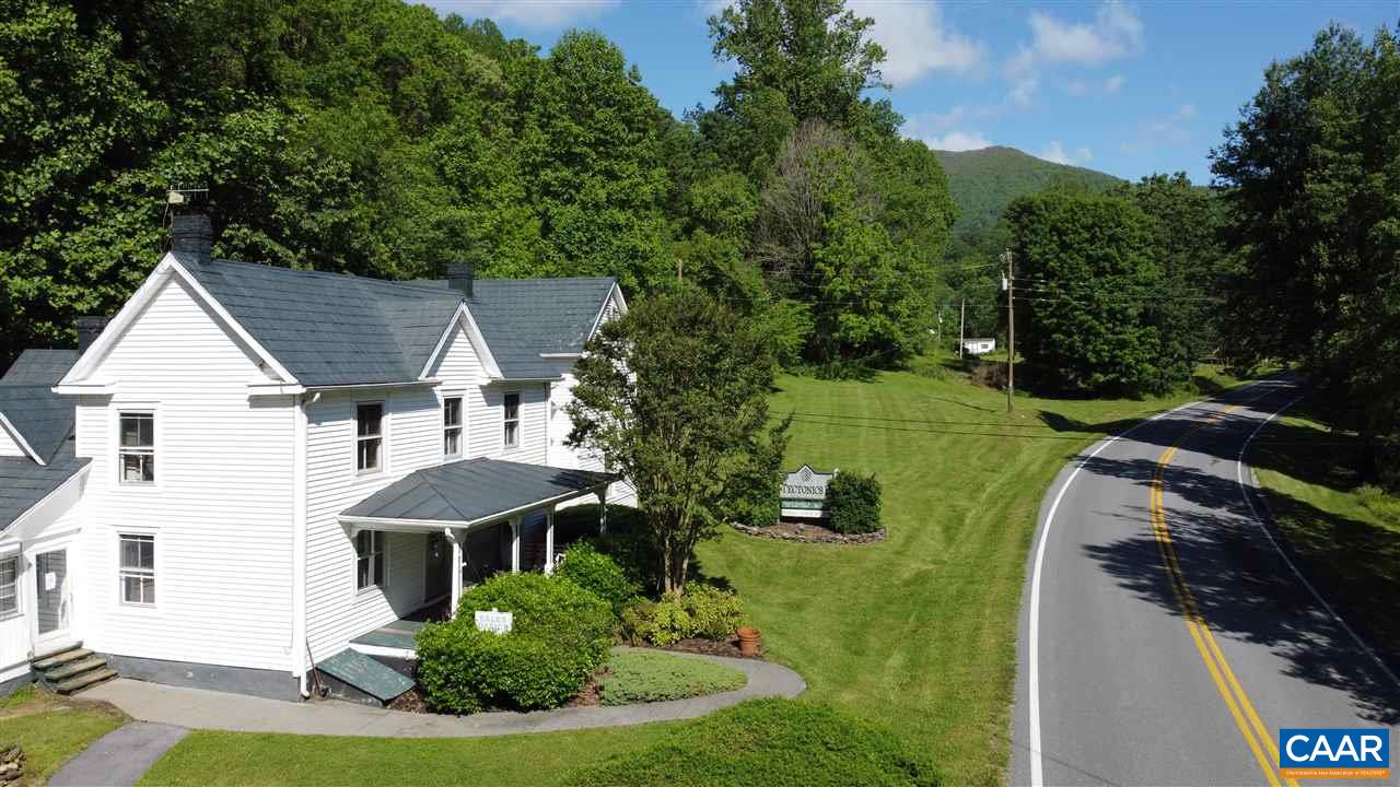 2771 Beech Grove Road Roseland, VA 22967 - Photo 29 of 31 an aerial view of a house with a yard