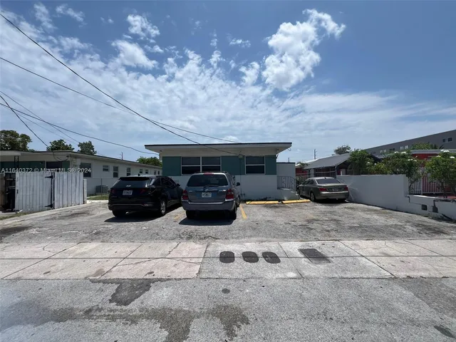 a car parked in parking lot