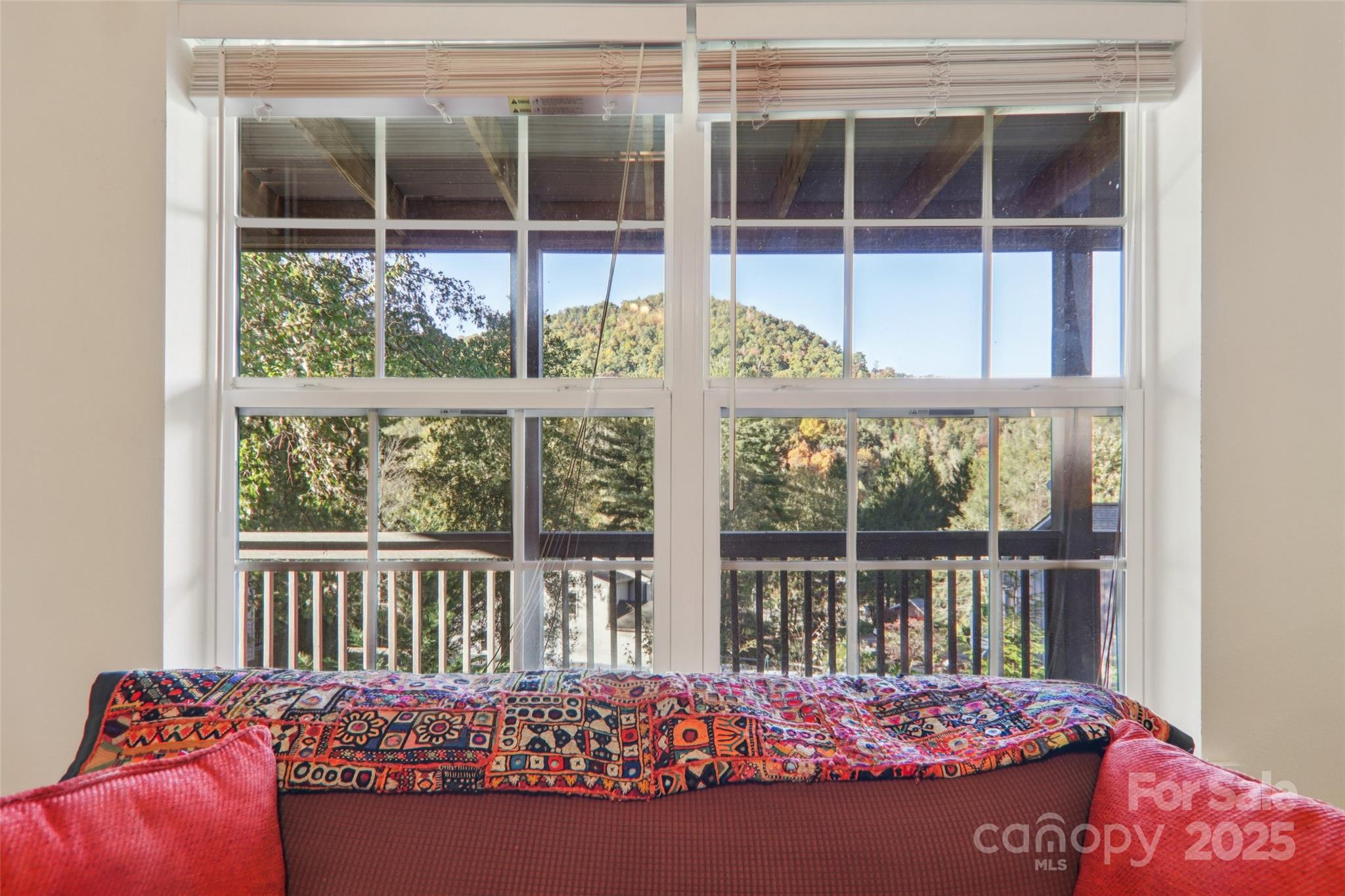 166 Linsonwood Ridge Waynesville, NC 28786 - Photo 21 of 39 a bed room with a bed and a window