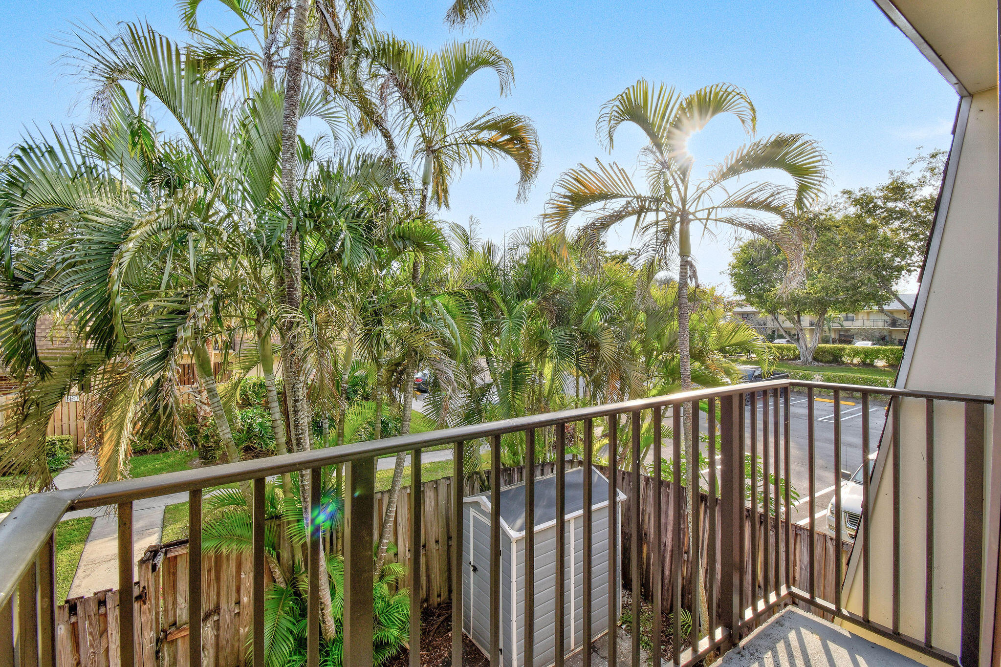2913 Southwest 22nd Circle, Unit 36D Delray Beach, FL 33445 - Photo 21 of 33 a view of a balcony with plant