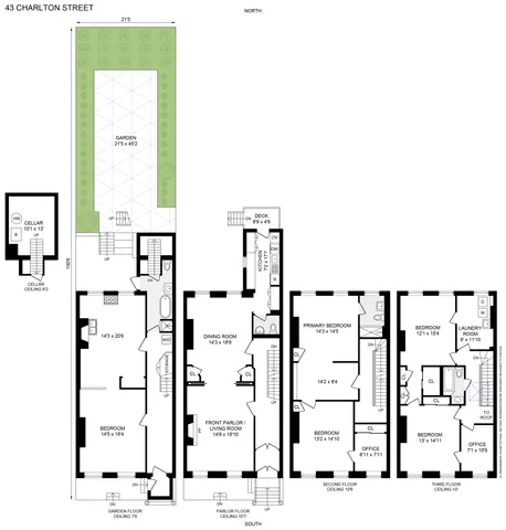 $6,695,000 | 43 Charlton Street | Hudson Square