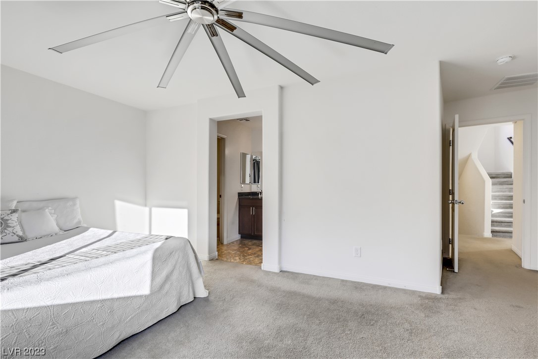 3928 Total Eclipse Street Las Vegas, NV 89129 - Photo 24 of 38 2nf floor primary bedroom