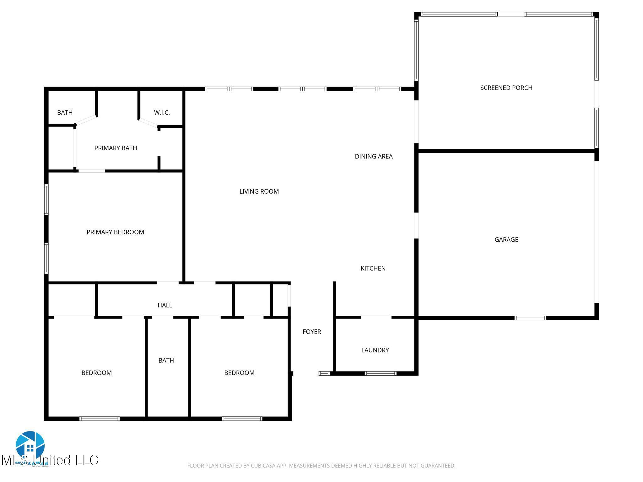 1061 East McHenry Road Perkinston, MS 39573 - Photo 28 of 28 Floor Plan