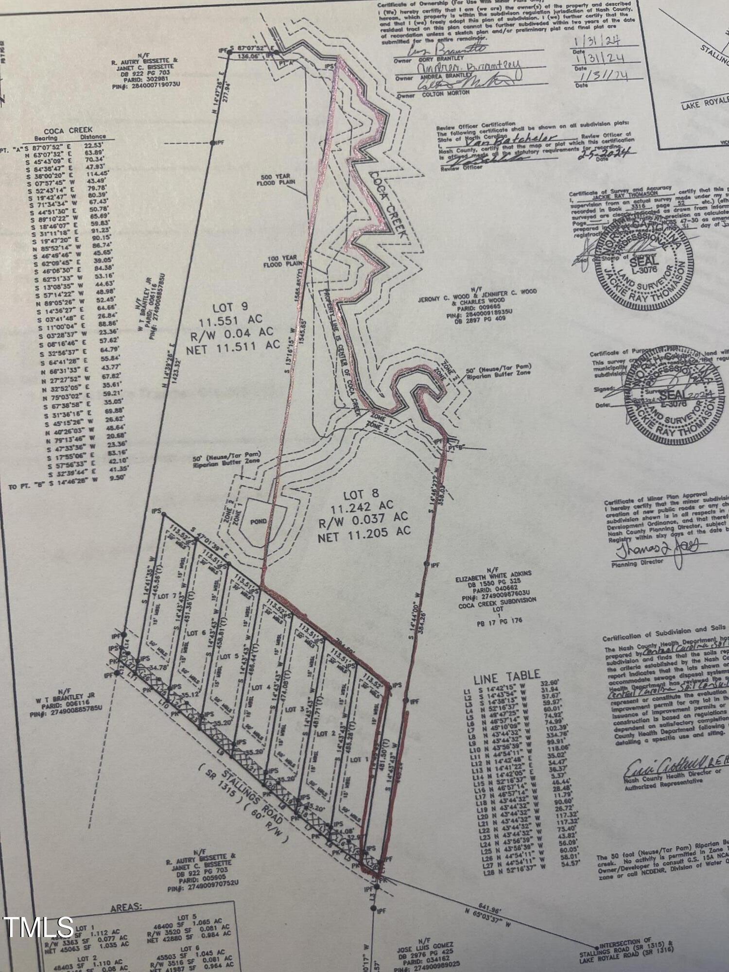 Lot 8 Stallings Road Spring Hope, NC 27882 - Photo 8 of 8 a view of a hallway with wooden floor