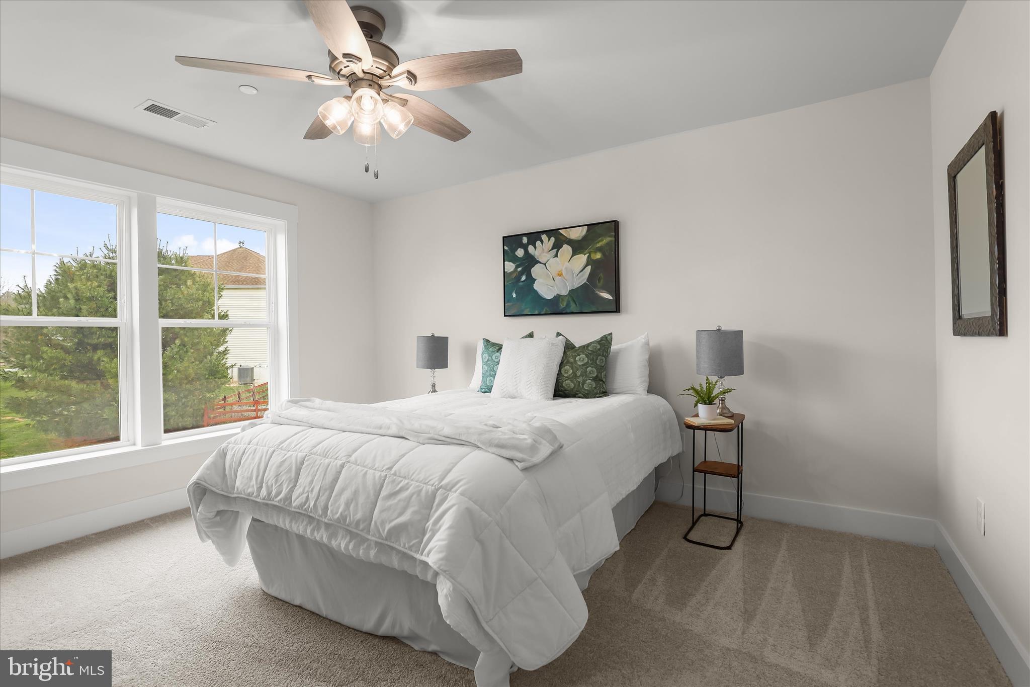 1605 A Oakland Road Freeland, MD 21053 - Photo 50 of 71 Ceiling Fan & Carpet Floor
