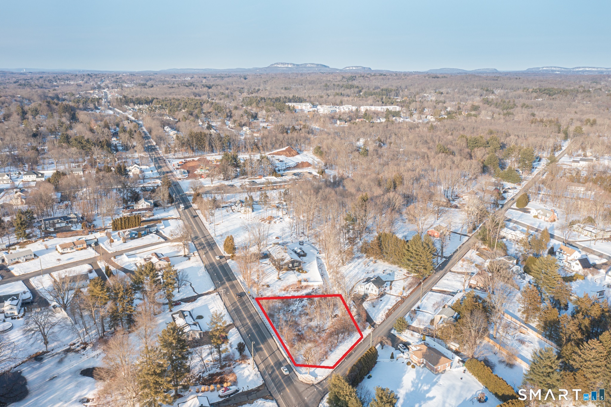 South Main Street Cheshire, CT 06410 - Photo 4 of 19 an aerial view of residential houses with outdoor space