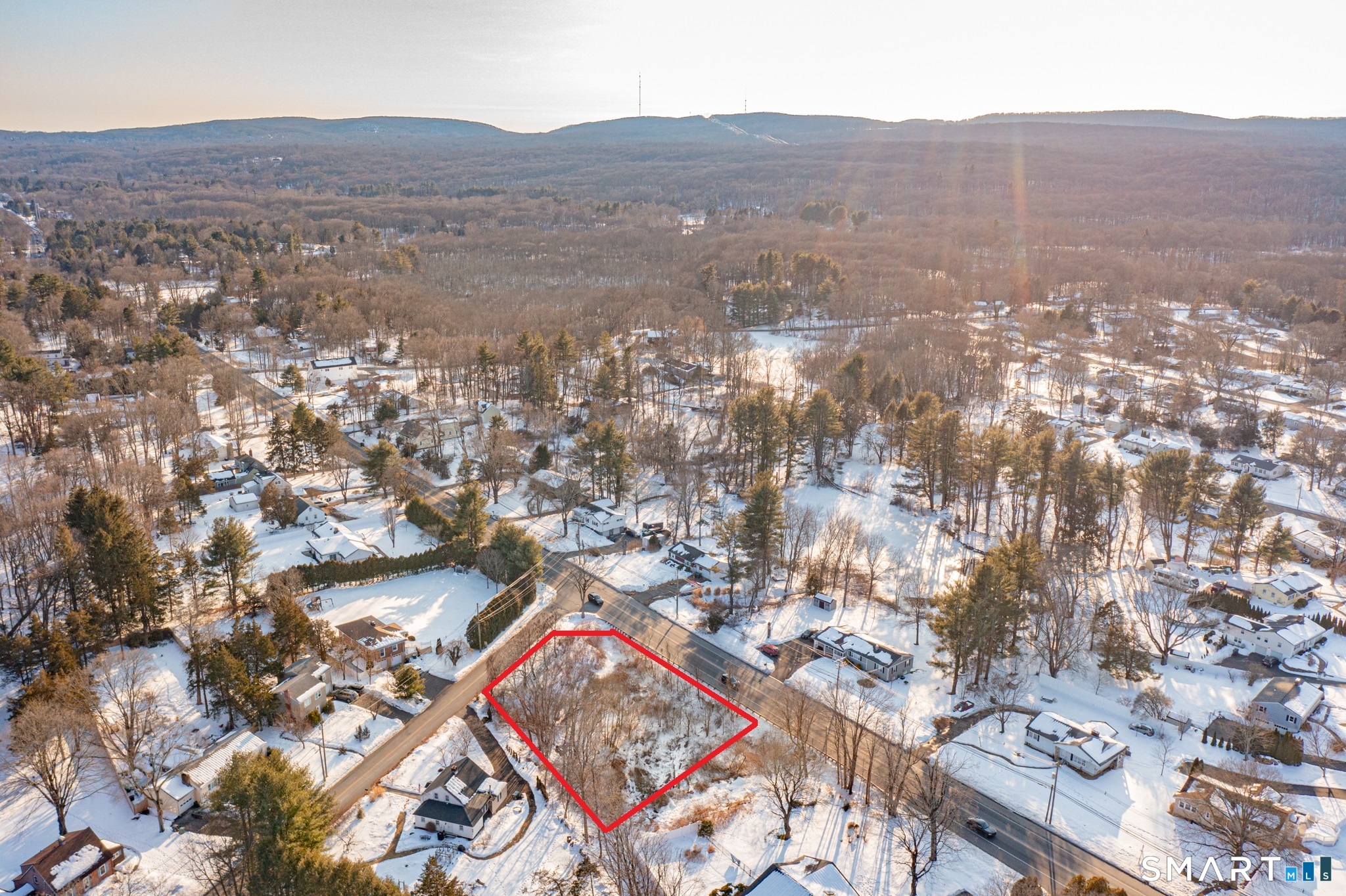 South Main Street Cheshire, CT 06410 - Photo 8 of 19 an aerial view of residential house and green space