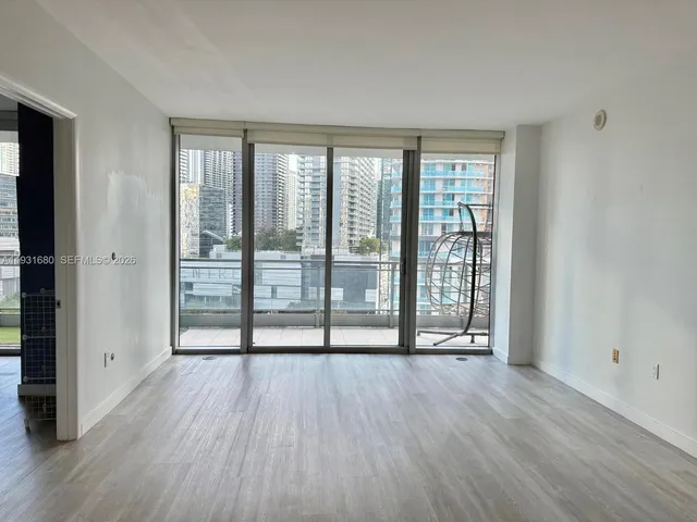 a view of swimming pool from a balcony