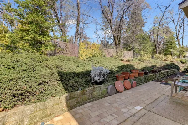 a view of house with patio