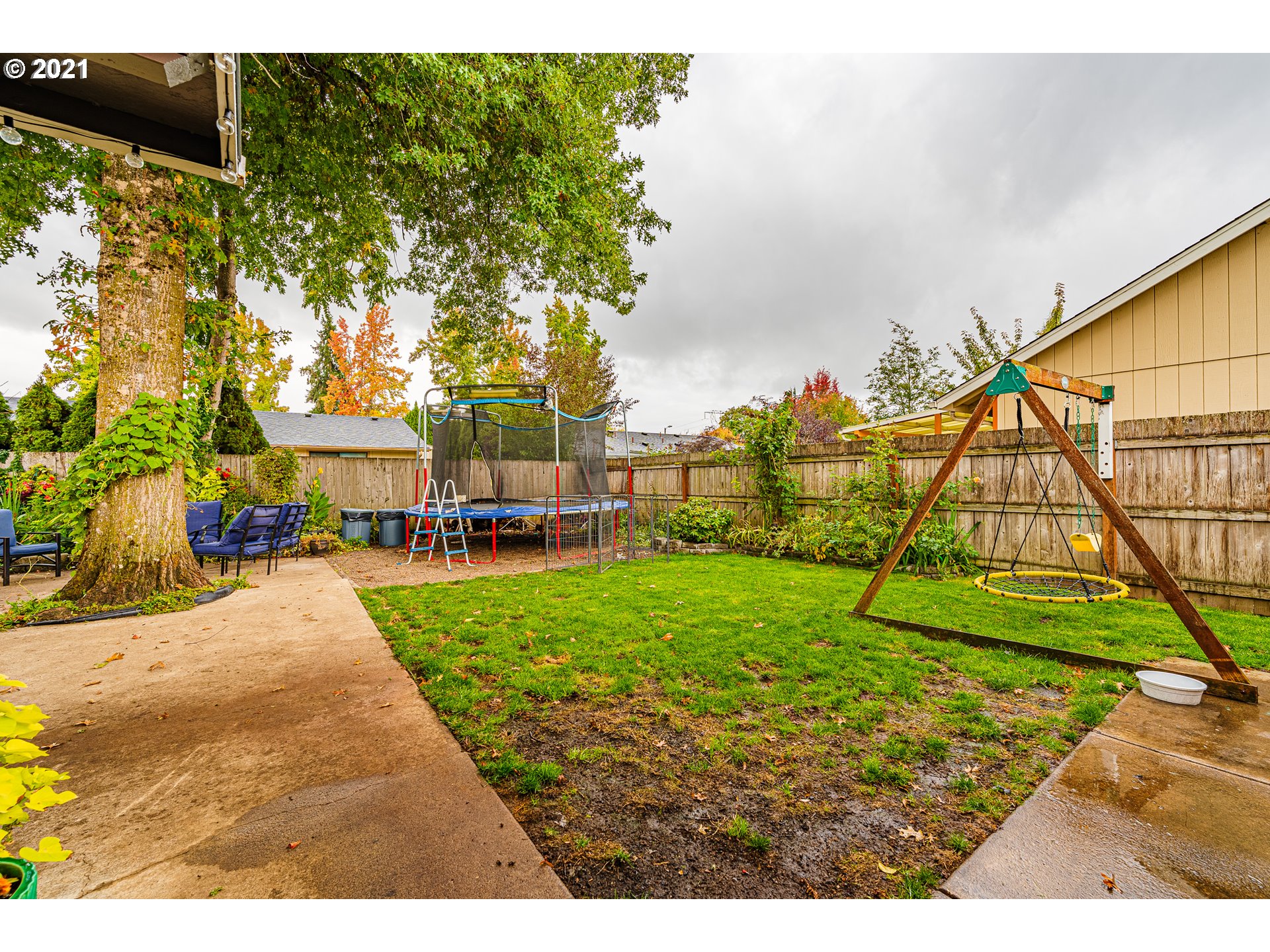 5649 E Street Springfield, OR 97478 - Photo 9 of 19 a view of a park with a slide