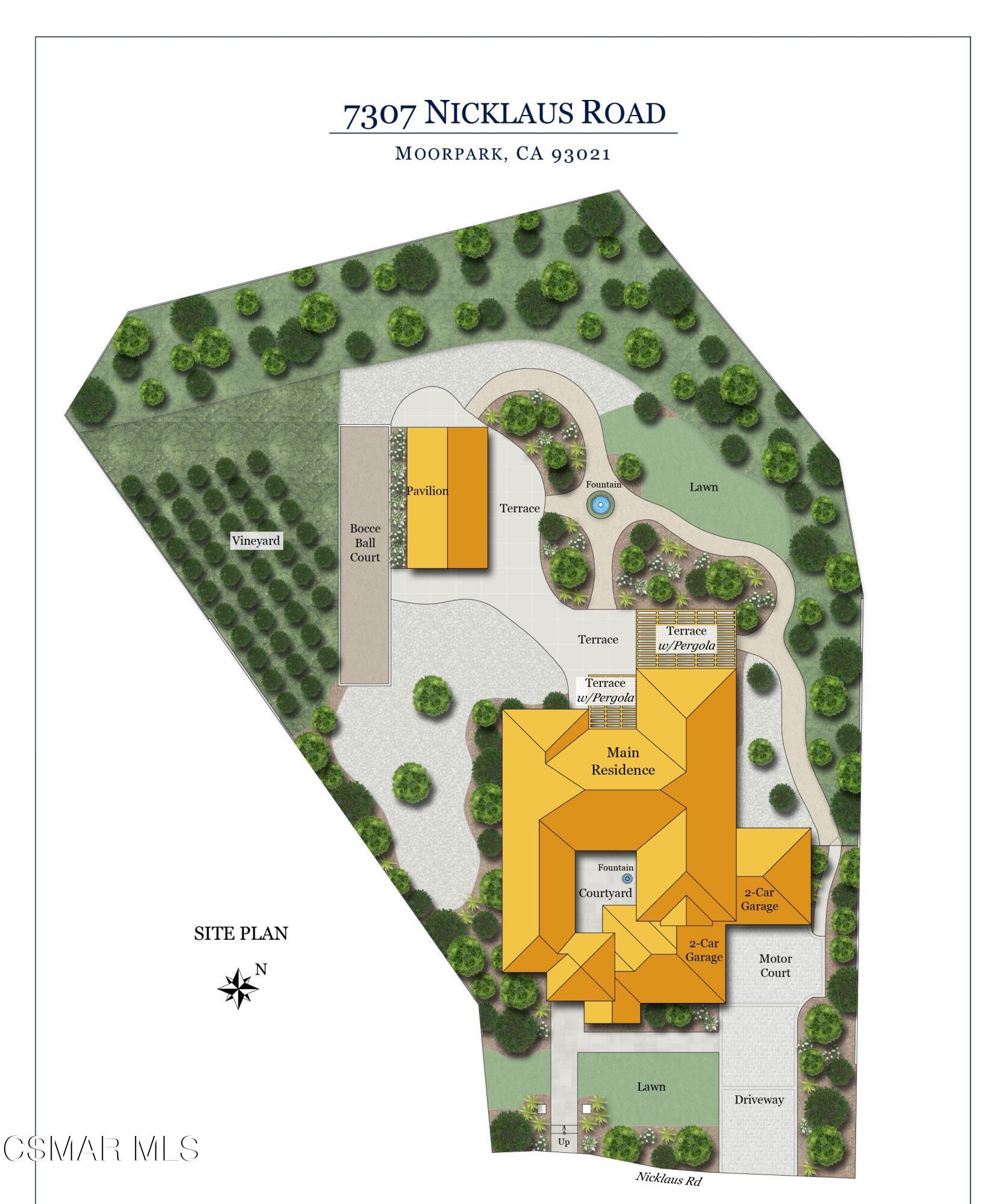 7307 Nicklaus Road Moorpark, CA 93021 - Photo 94 of 96 BP-7307NicklausRd-SitePlan-Print MLS