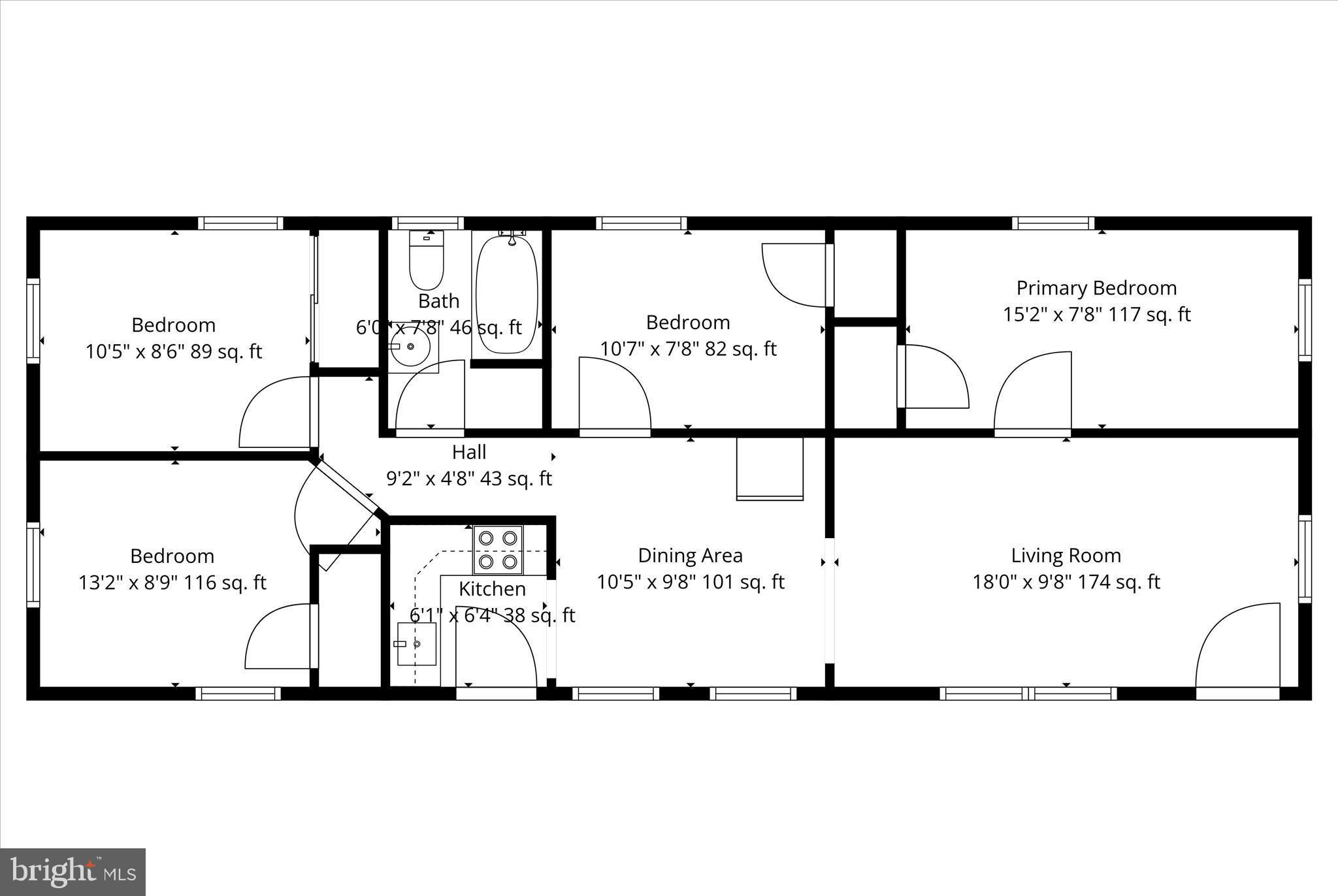 705 Roger Street Salisbury, MD 21804 - Photo 24 of 24 Floor Plan