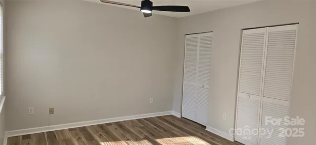 a view of a room with rack on the wall