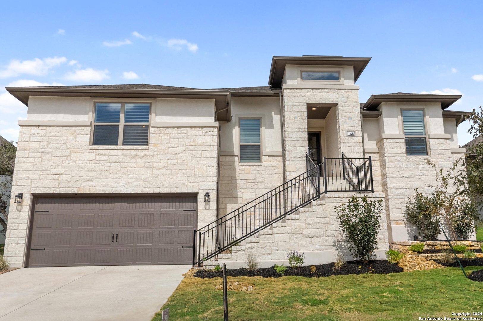 146 Sonrisa Boerne, TX 78006 - Photo 1 of 1 a front view of a house with a yard