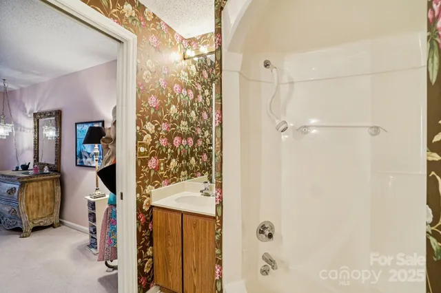 a bathroom with a sink and a toilet