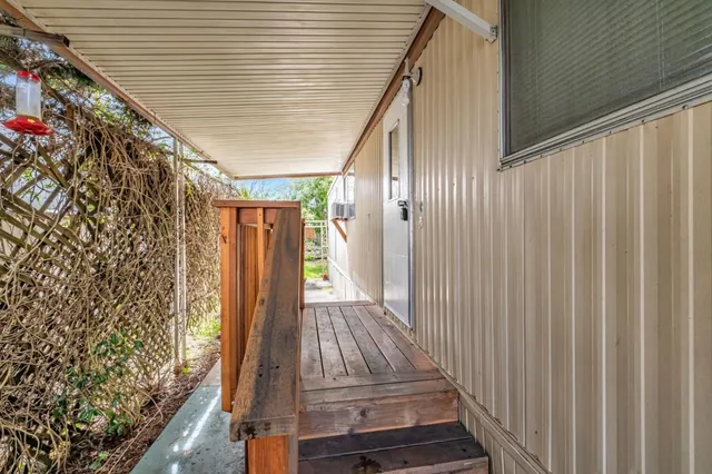 a view of wooden floor