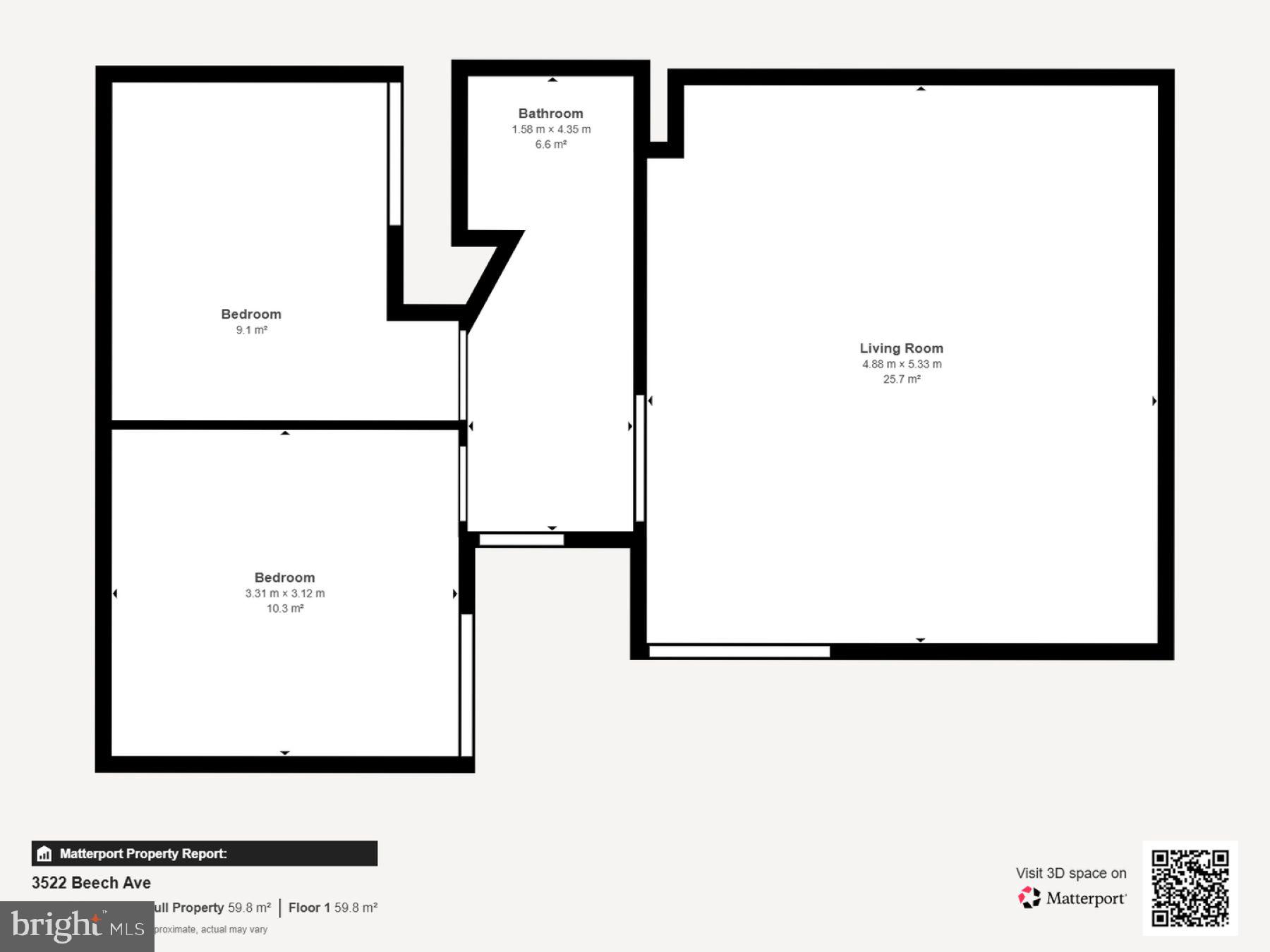 3522 Beech Avenue, Unit A Baltimore, MD 21211 - Photo 8 of 8 Floor Plan
