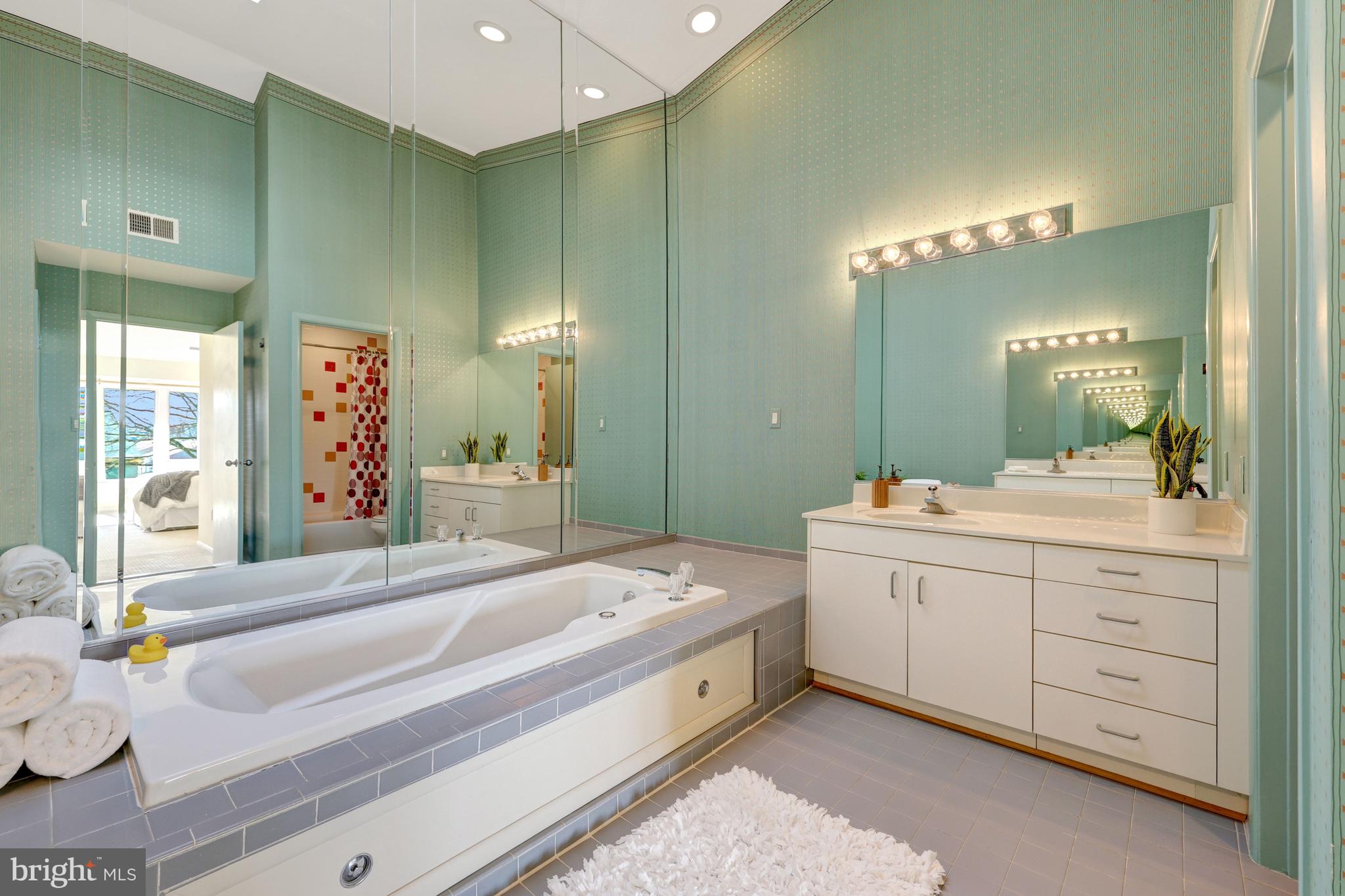 1926 Lakeport Way Reston, VA 20191 - Photo 27 of 54 The primary bath has a jetted tub & a linen closet