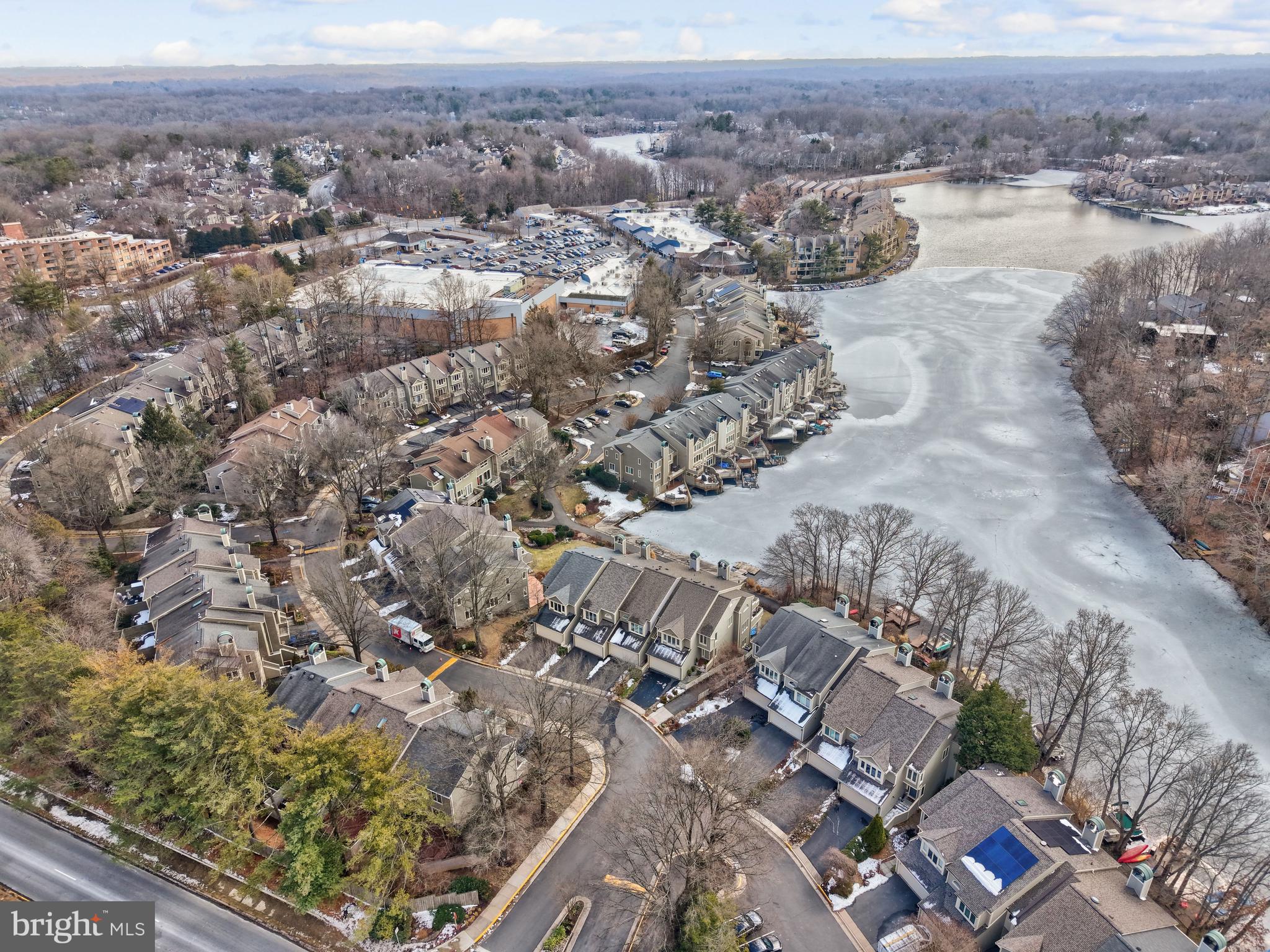 1926 Lakeport Way Reston, VA 20191 - Photo 48 of 54 Aerial view of Lake Thoreau and Lakeport Cluster.