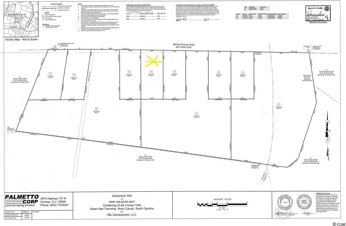 Lot 14 Mitchell Swamp Road Loris, SC 29569 - Photo 2 of 2 Gallery Image 2
