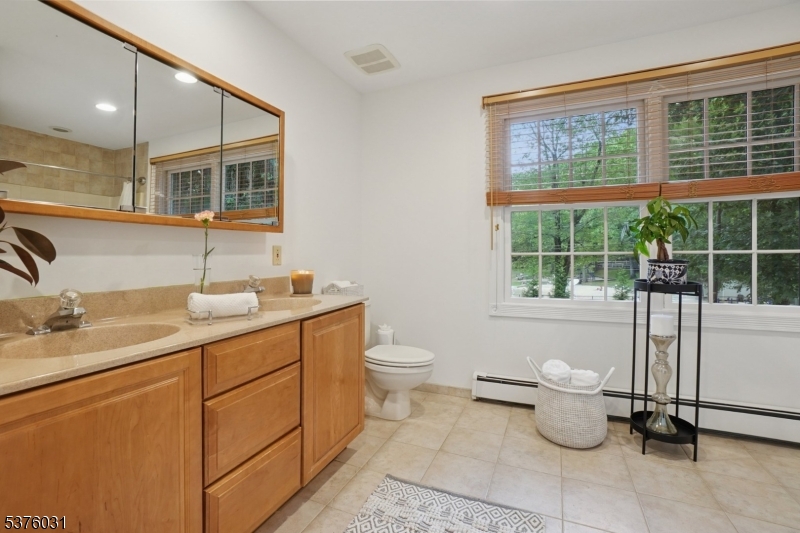 21 Spring Street Chatham, NJ 07928 - Photo 35 of 48 a bathroom with a toilet sink and window
