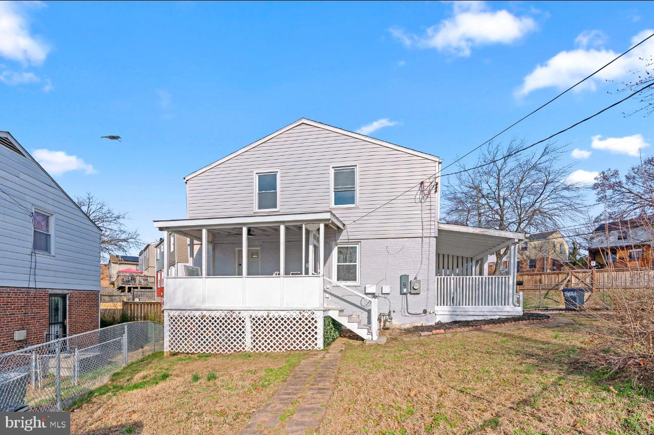852 50th Place Northeast Washington, DC 20019 - Photo 14 of 15 Charming home with inviting outdoor space.