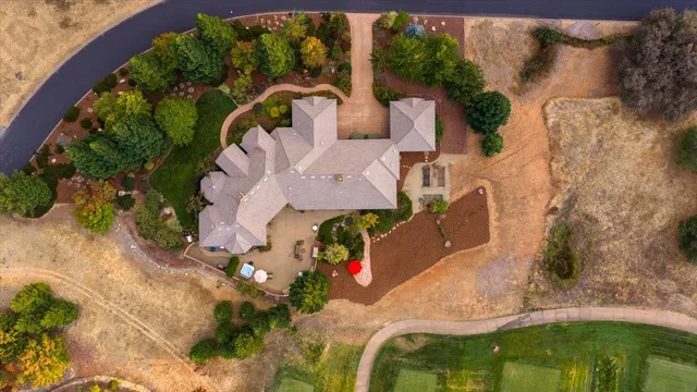 a front view of a house with garage