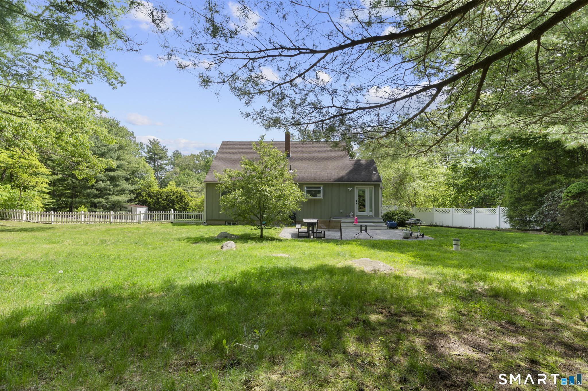 13 Christy Hill Road Ledyard, CT 06335 - Photo 35 of 38 a view of house with garden and a tree