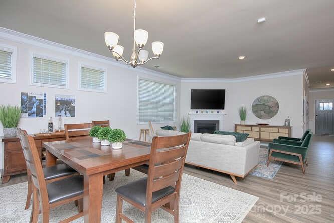 4245 Millstream Road Denver, NC 28037 - Photo 12 of 47 a living room with fireplace furniture and a flat screen tv