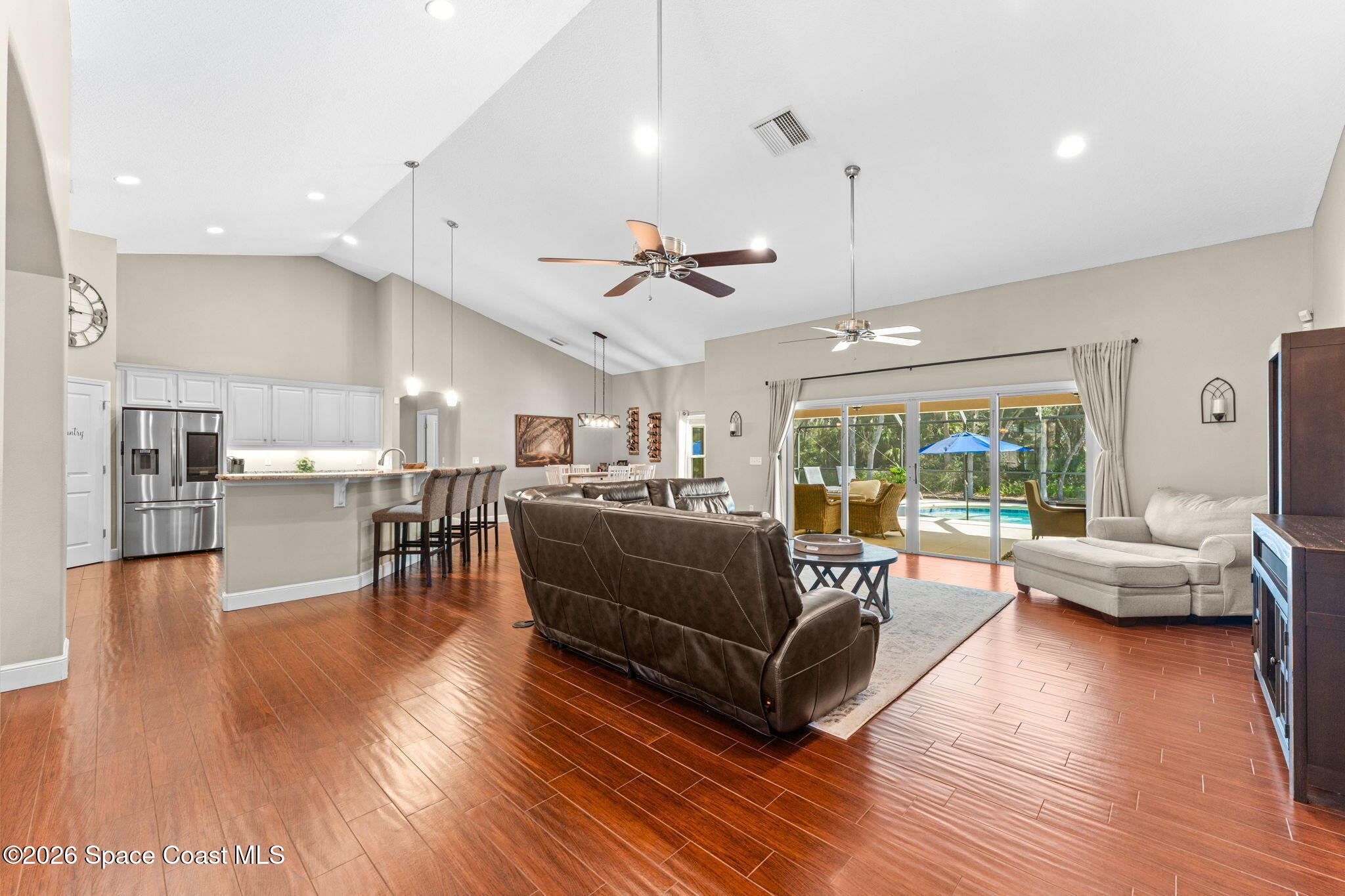 1695 Arch Road Mims, FL 32754 - Photo 11 of 57 living room and kitchen